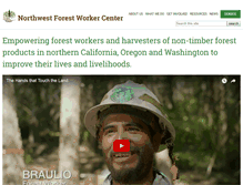 Tablet Screenshot of nwforestworkers.org